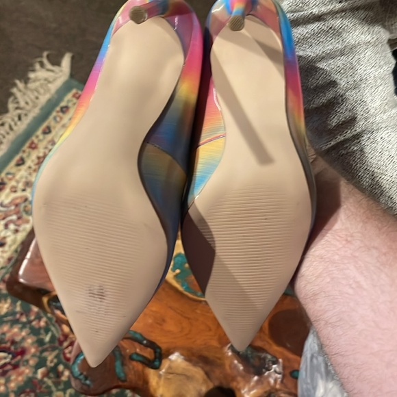 Steve Madden Rainbow heels - Picture 7 of 9